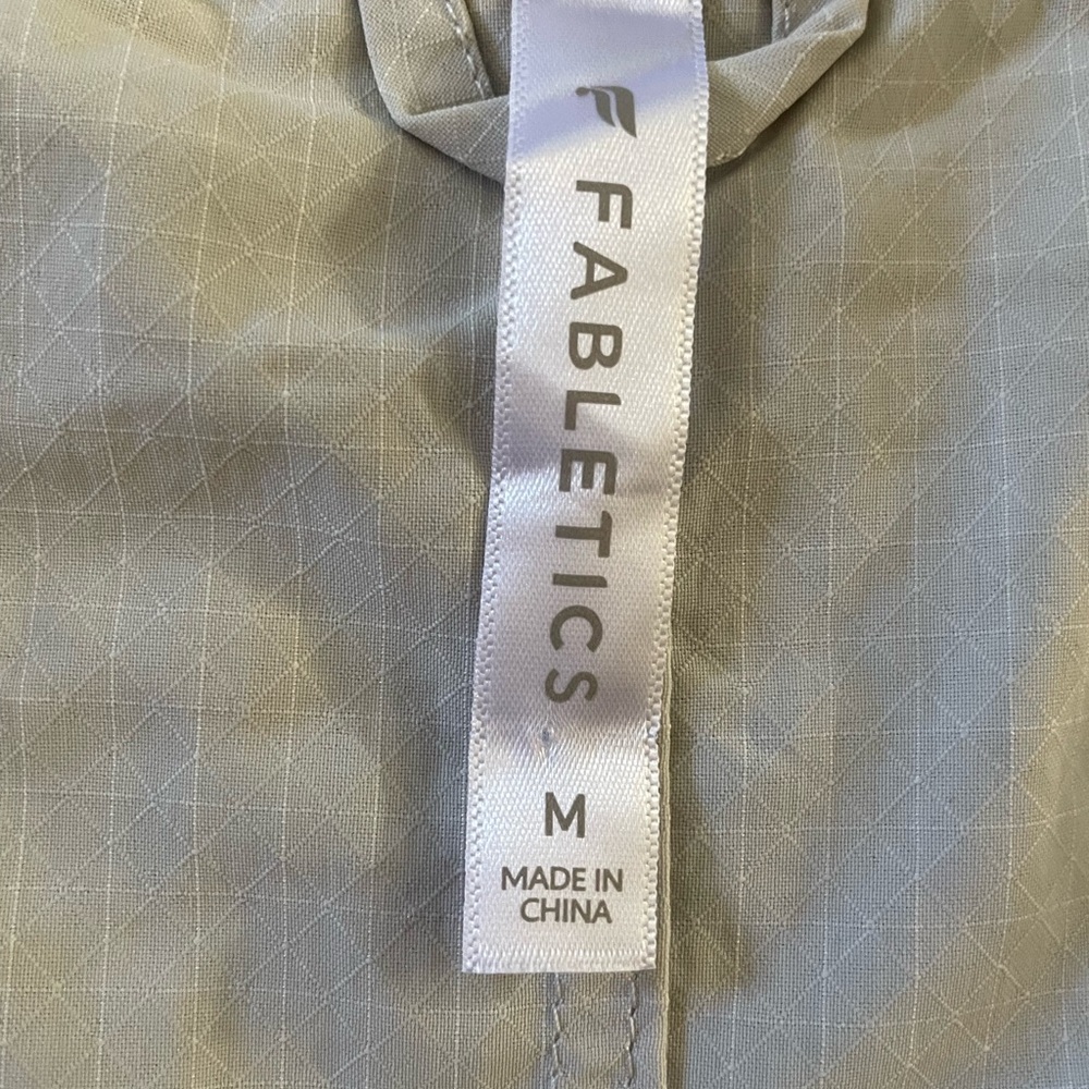 Fabletics Light Gray Jacket - image 3